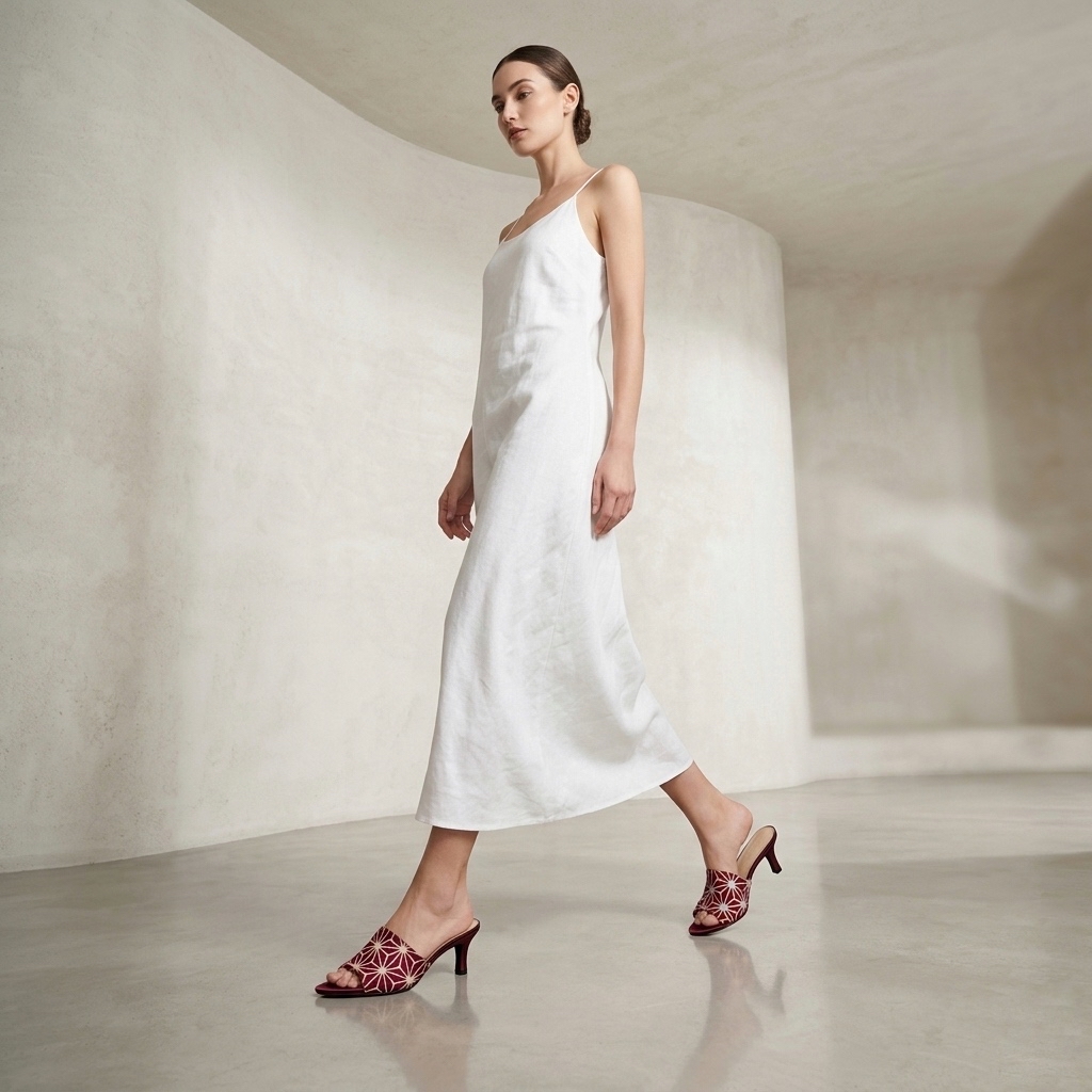 1039 - Dusk Batik Heels