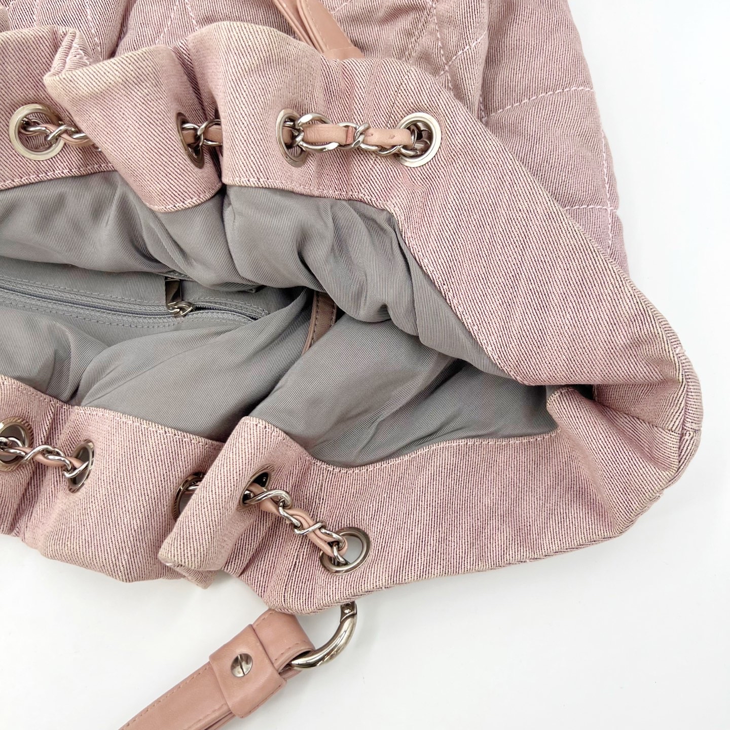 【預訂貨品】CHANEL 粉牛仔tote bag