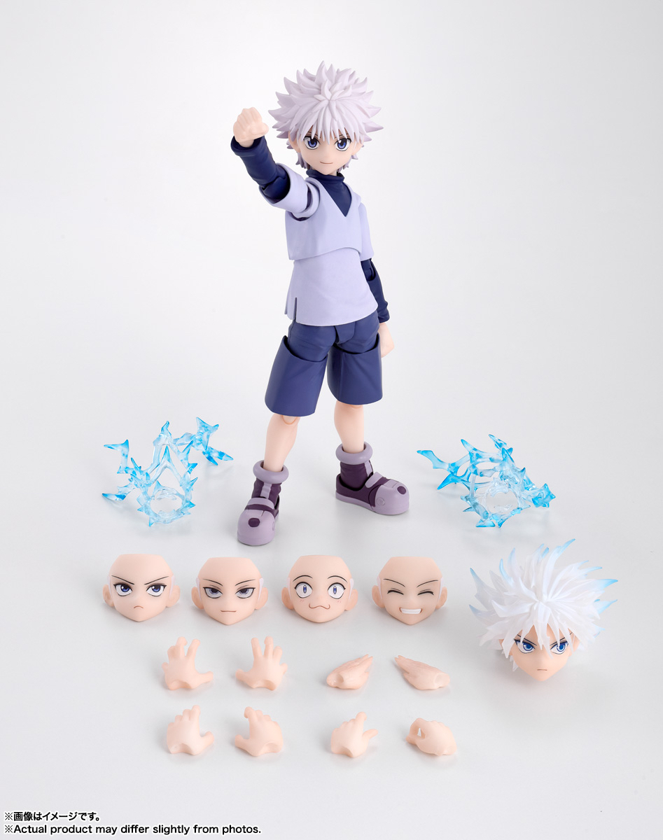 S.H.Figuarts 奇犽·揍敵客（基路亞）全職獵人 可動figure Hunter x Hunter Killua action figure