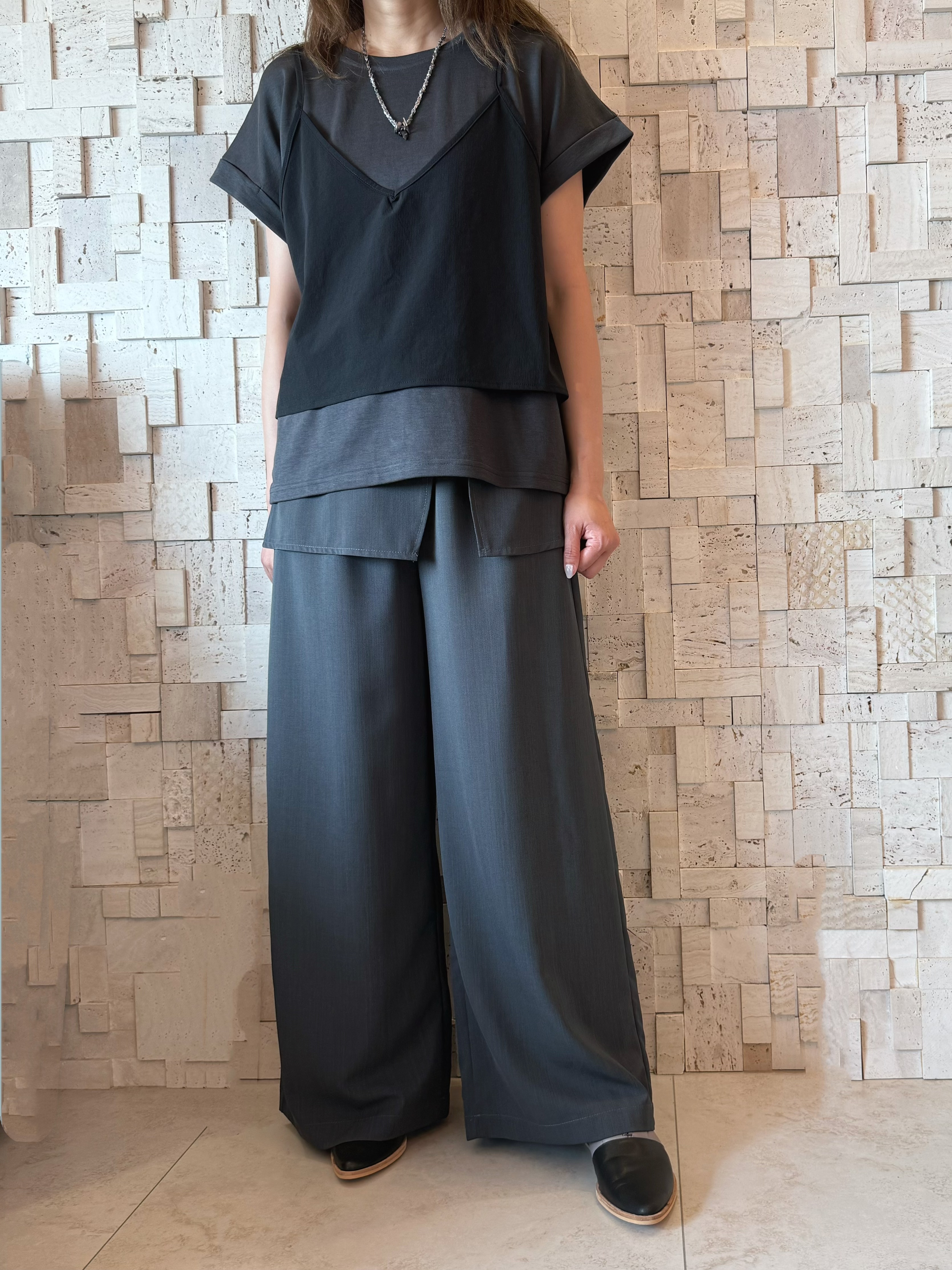 #2088 假兩件設計Top ✨