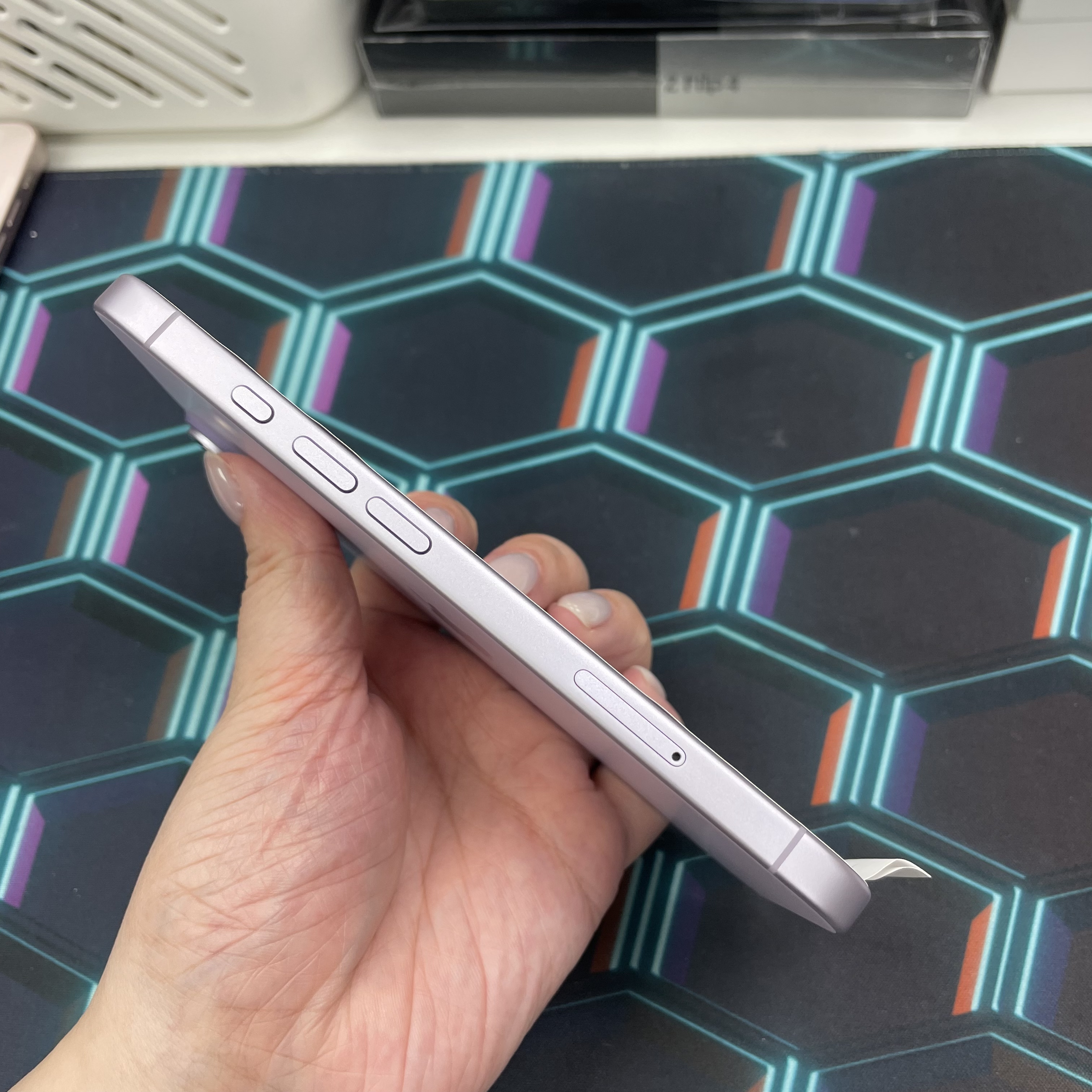 *6469 17 未使用品 256GB 電100 紫色 purple