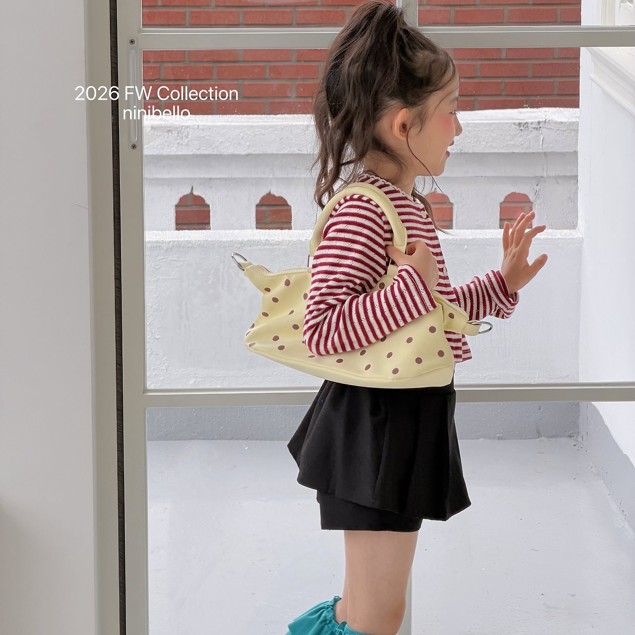 Ninibello | Rosé Pleated Skirt 