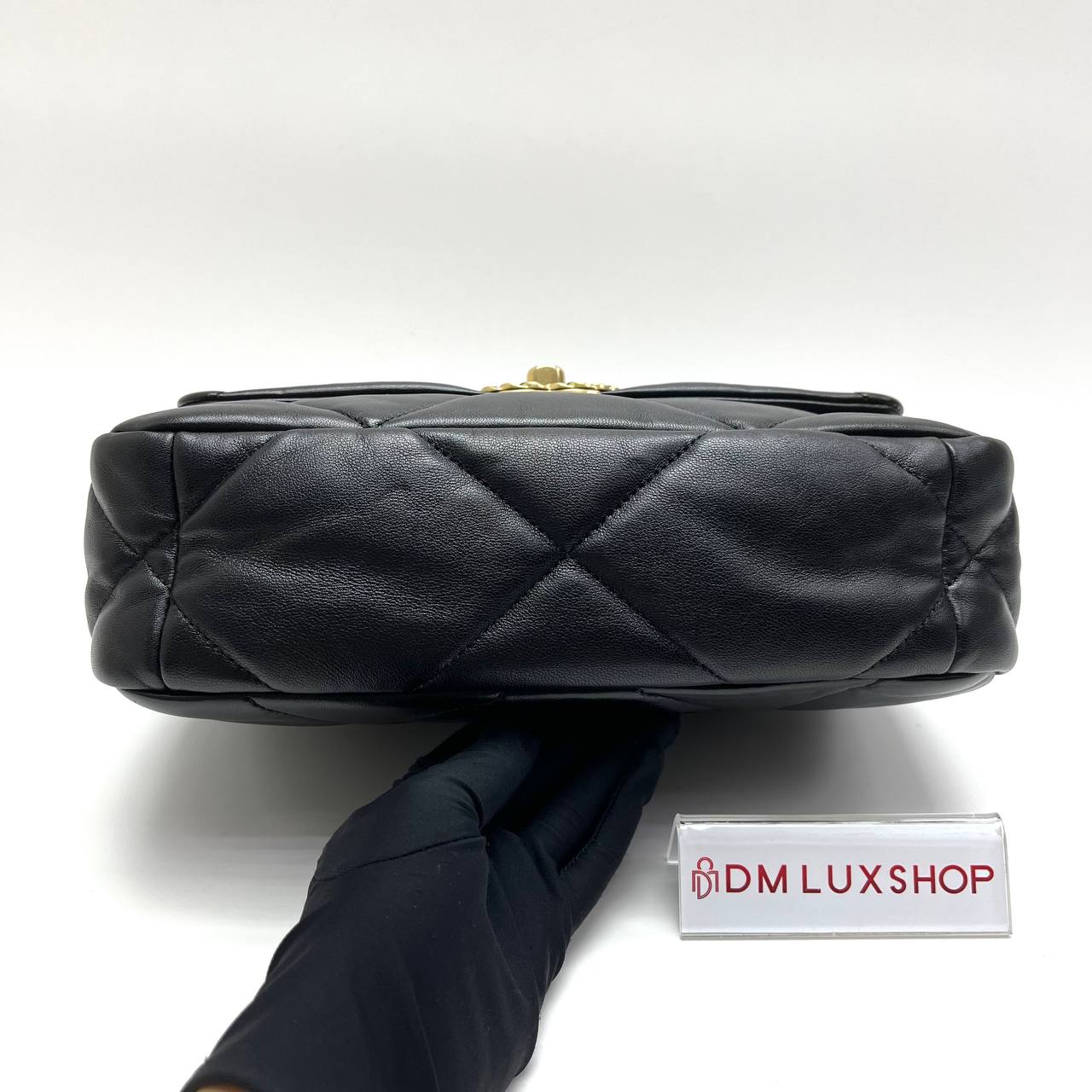 Chanel 19 Bag Small Black GHW (Microchip)