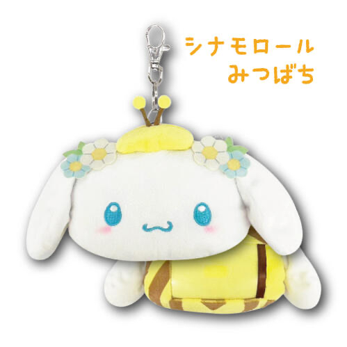 🎀【預訂】 Sanrio 春天小動物造型新宿證件套 - Cinnamoroll Bee
