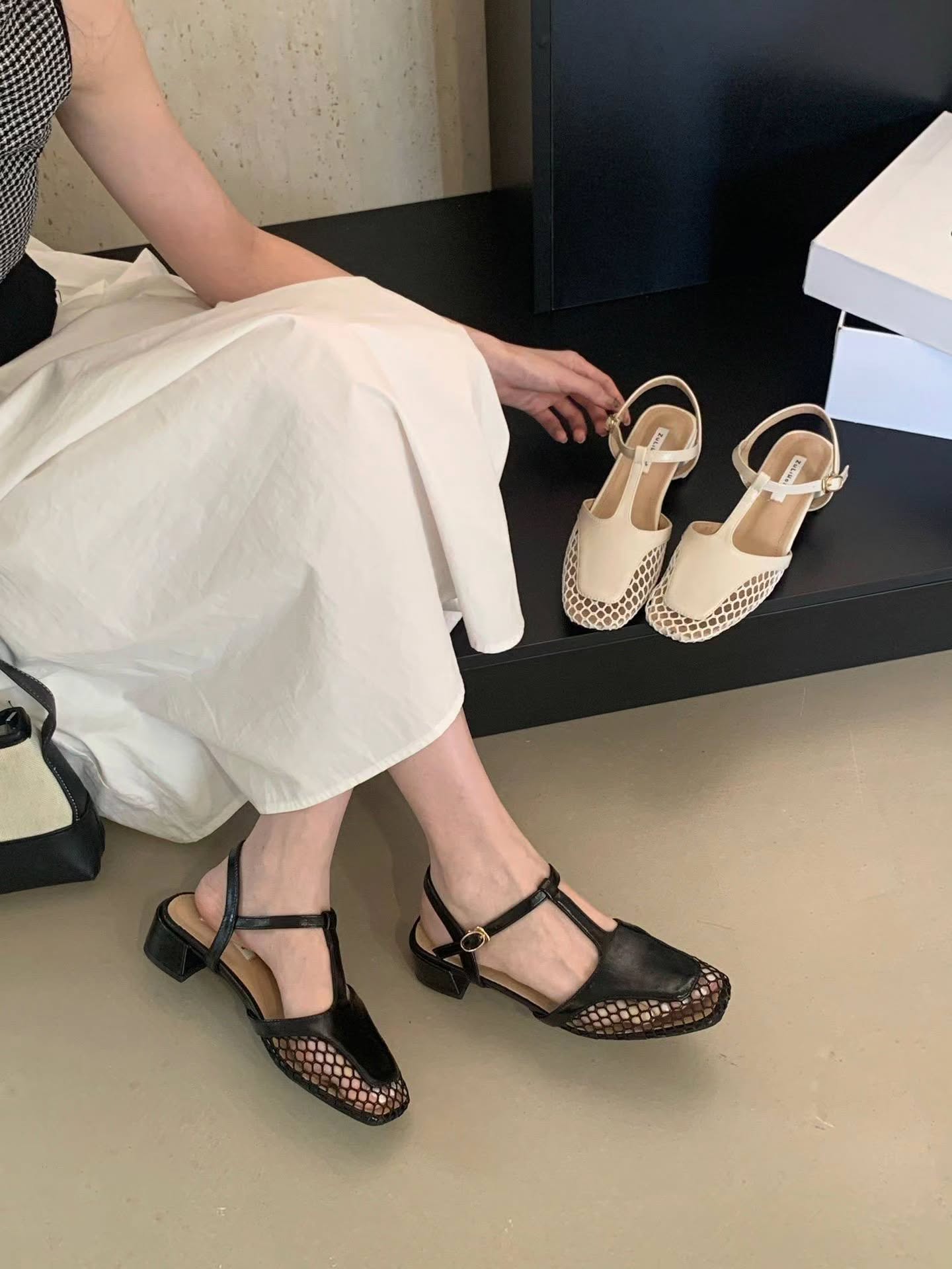 777 网面拼接凉鞋 🇨🇳