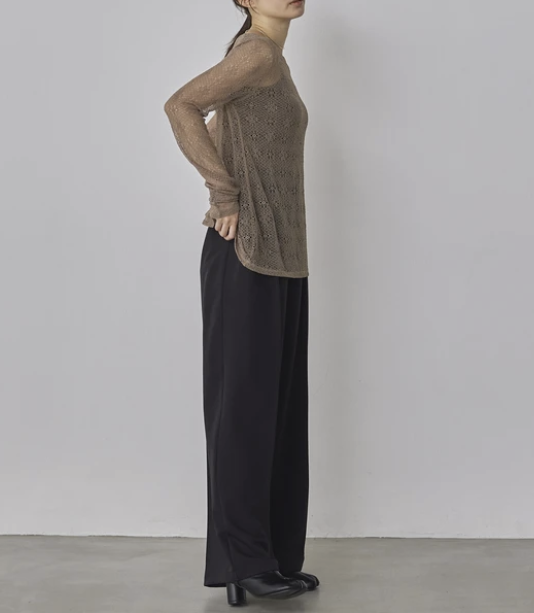 網紗內搭上衣 - 2026 流行穿搭  網紗上衣 春夏時尚穿搭 成人休閒 時尚穿搭 易於配搭 日本直送   #JP-I-260022