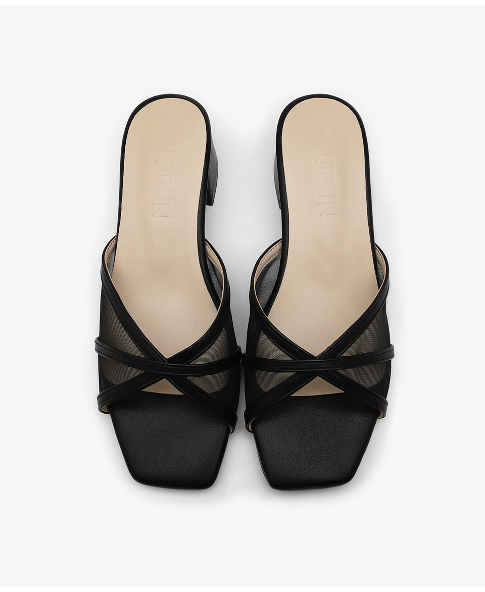 [代購] Sappun Verony Sandal Mules (1.5 / 4cm)