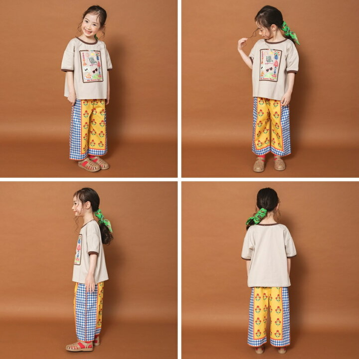 🇯🇵預訂 日本直送🇯🇵Branshes x Rii系列三色水彩圖案印花波浪紋寬鬆短袖T恤