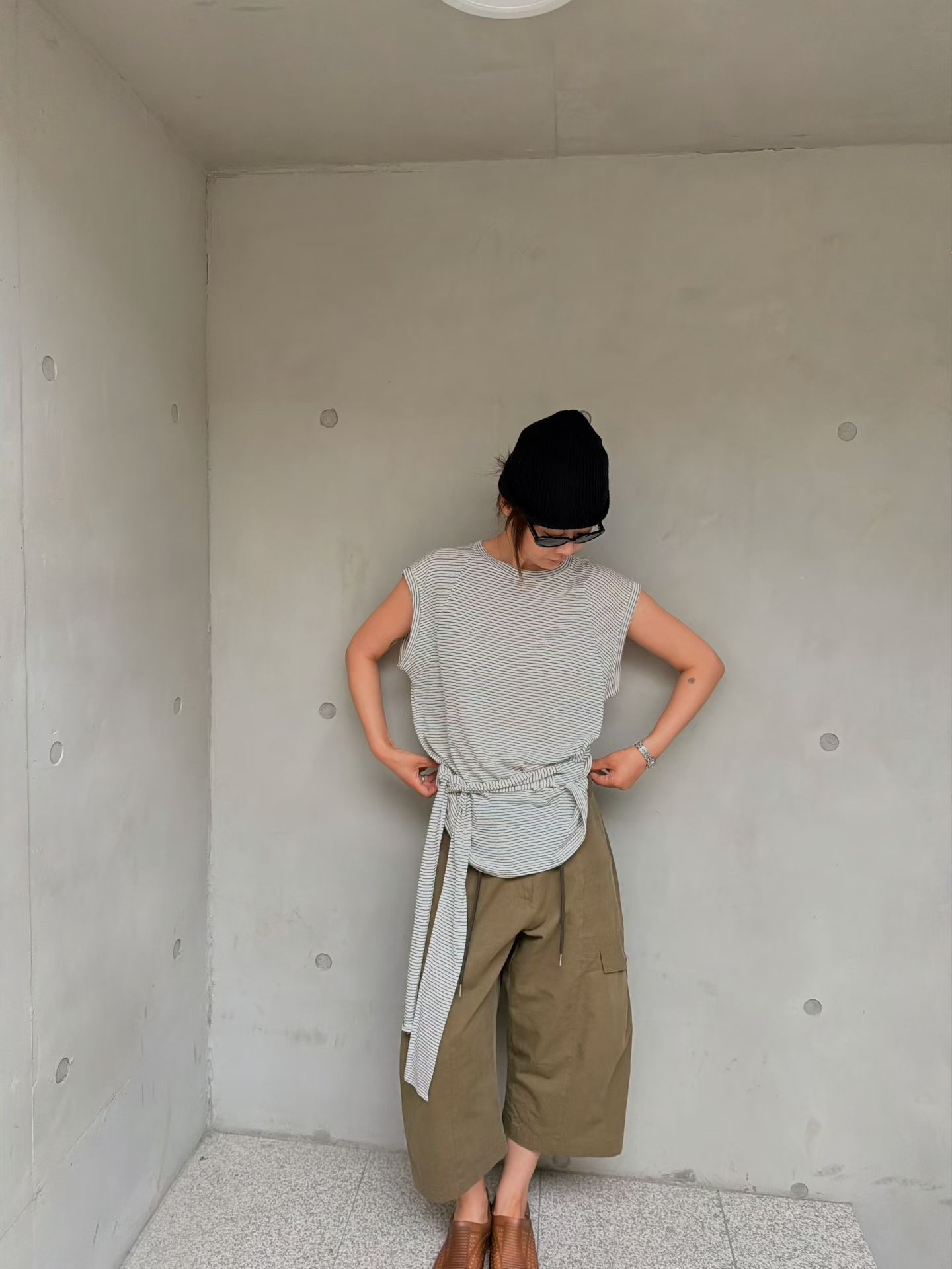 🇰🇷東大門女裝 | stripe Basic sleeveless 
