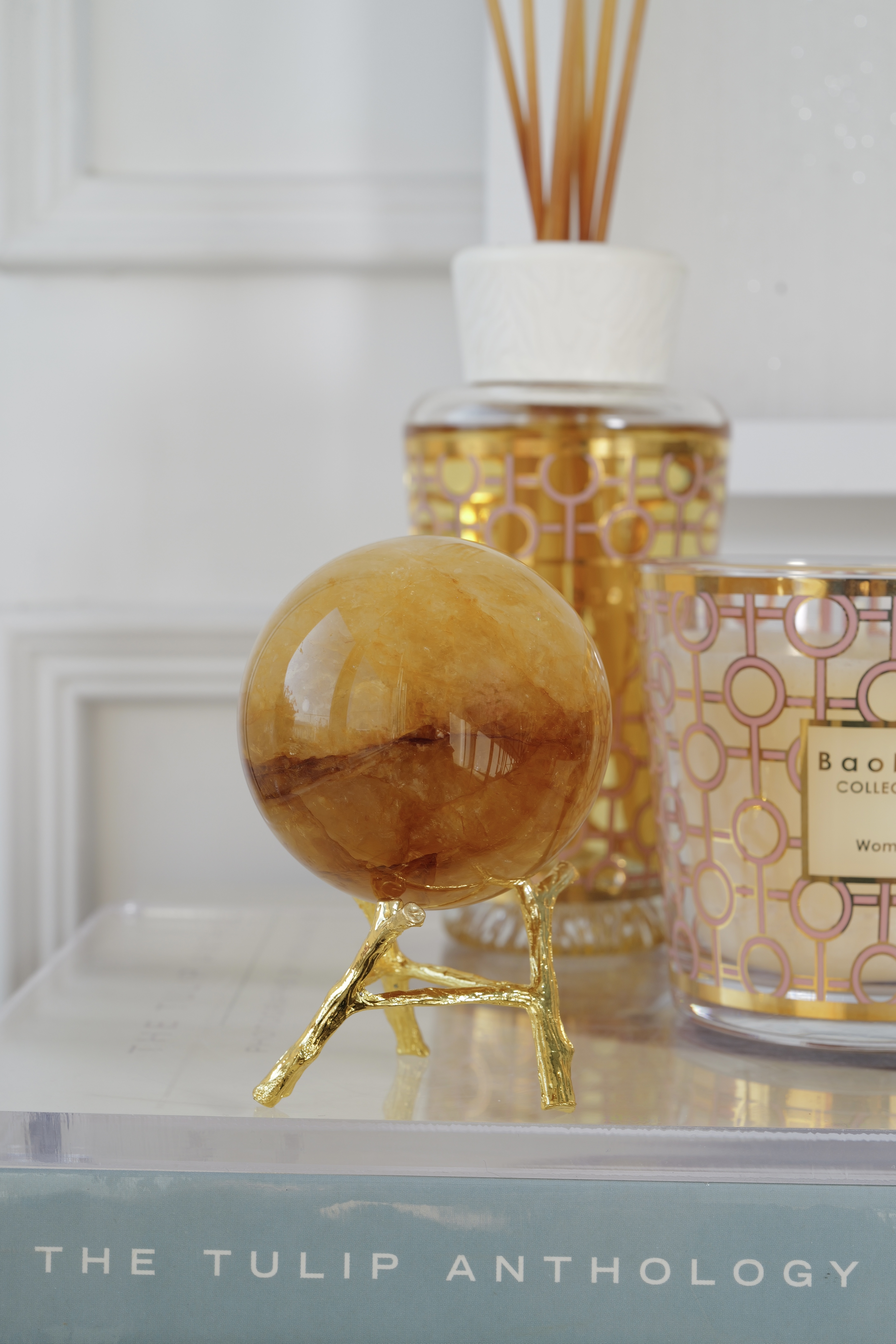 ꧁ 6.2cm Golden Healer Quartz ꧂ GH.1225C10GMA9-RA27*5EM -