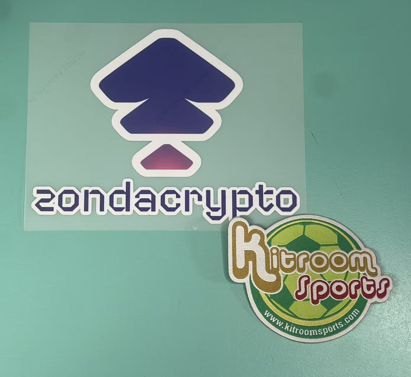 2023-24 Juventus Home Sleeve Sponsor " sondacrypto "