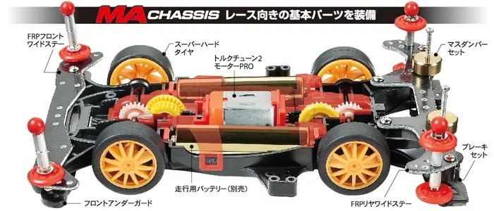 Mini 4WD Starter Pack MA Power Spec (Blast Arrow)