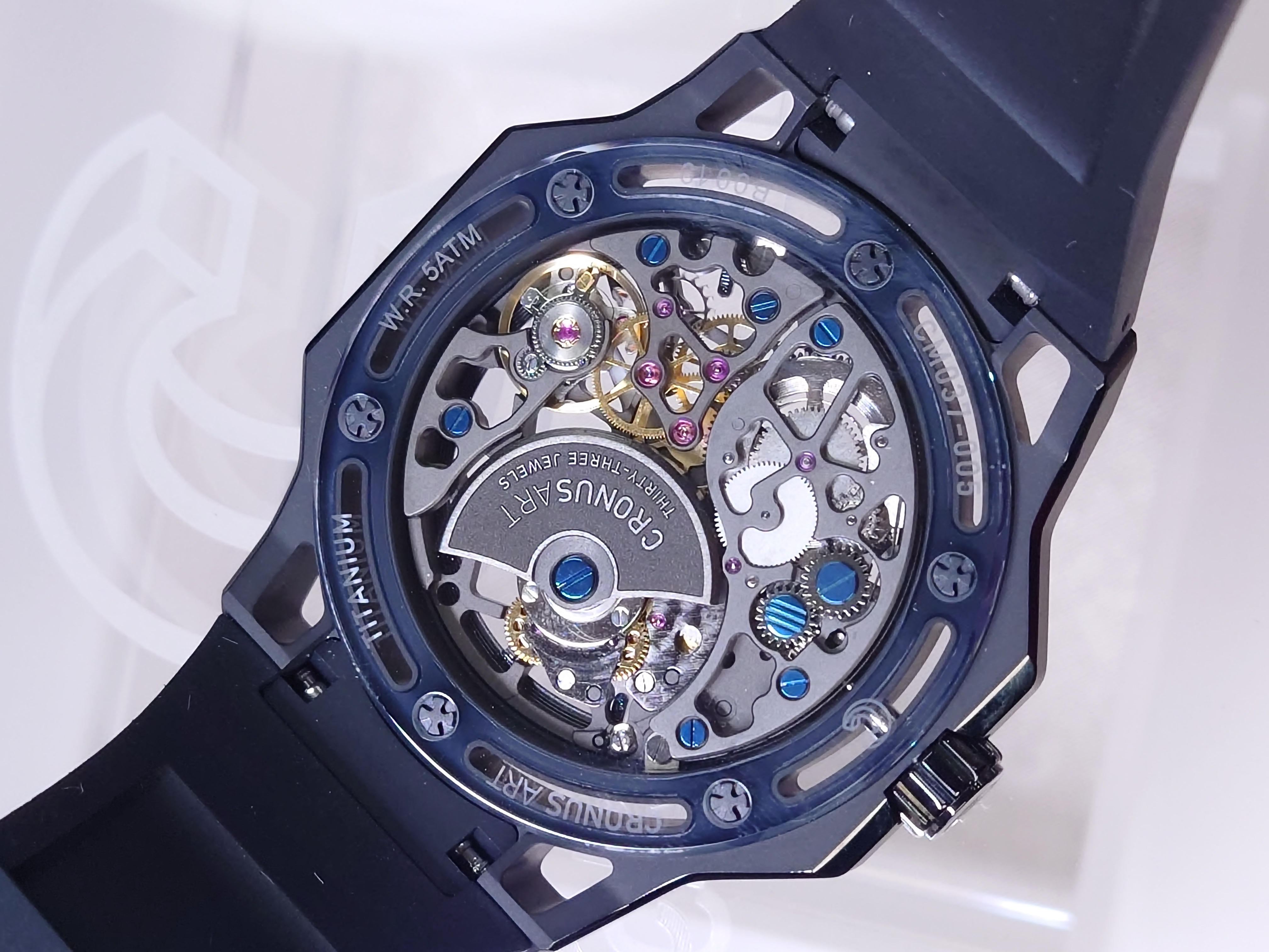 Cronus Art 探險者珍珠陀機械表 Black