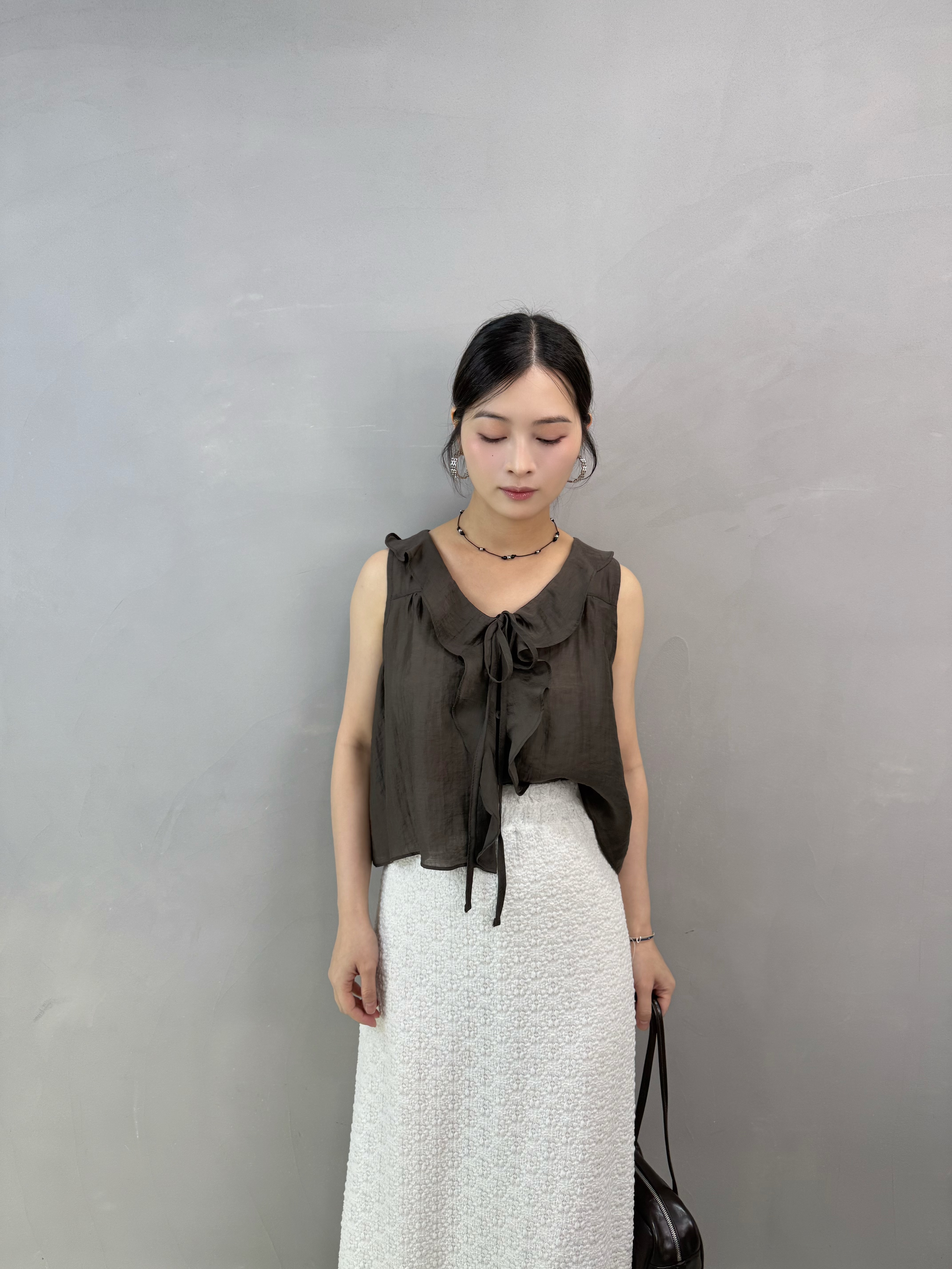 V71 Ruffle 滑料背心
