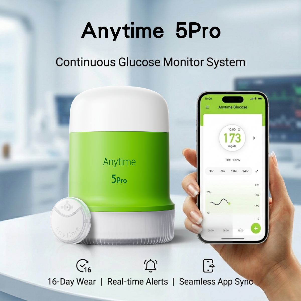 Yuwell Anytime 5Pro 持續血糖監測儀