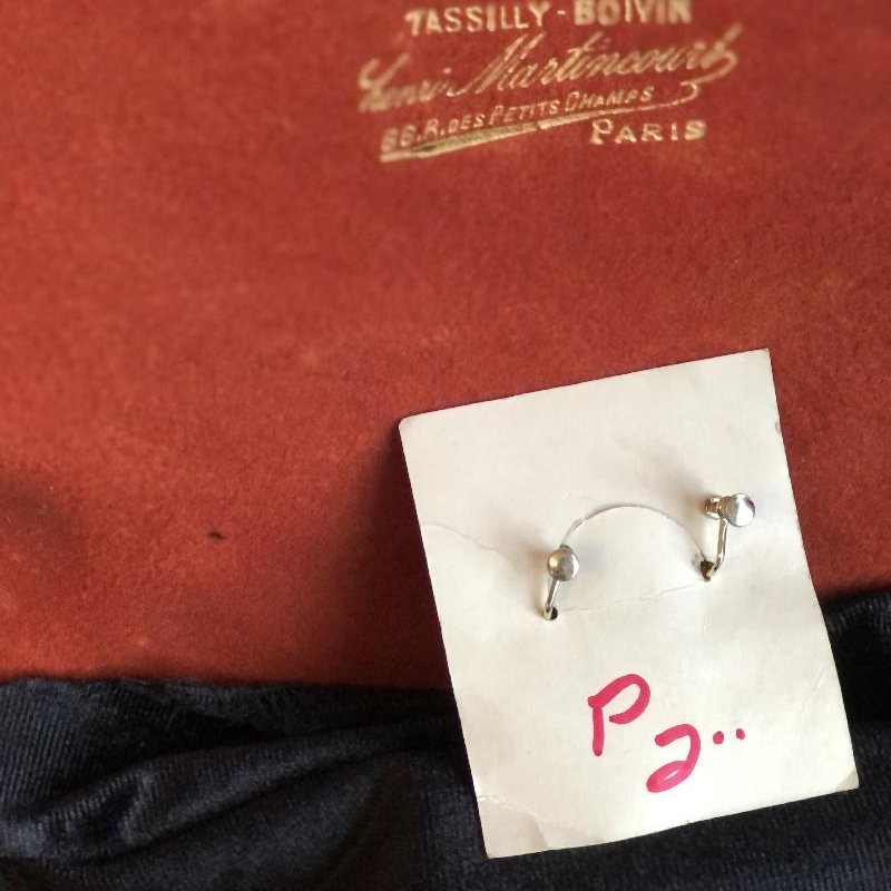 Vintage Canadian Continental Bijoux Earrings on Original Card - New Old Stock (MT1023)