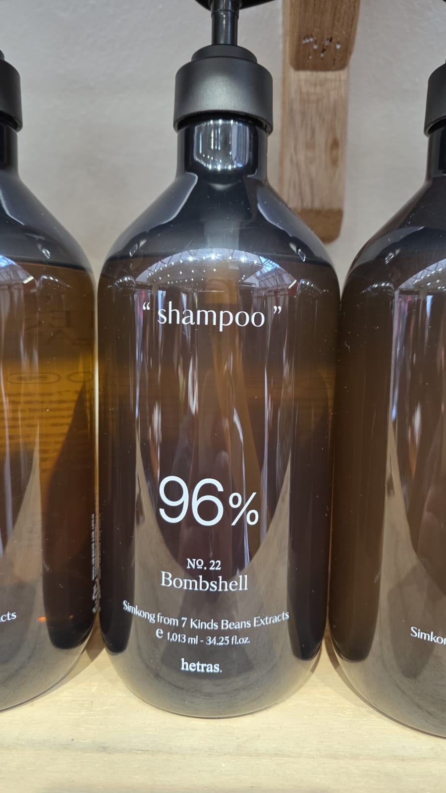 hetras shampoo bombshell 1013ml