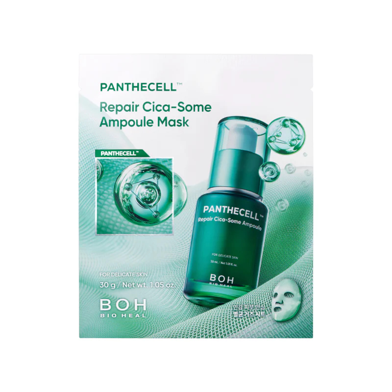 BOHBOH - 泛醇積雪草修復保濕舒敏精華面膜 1 片