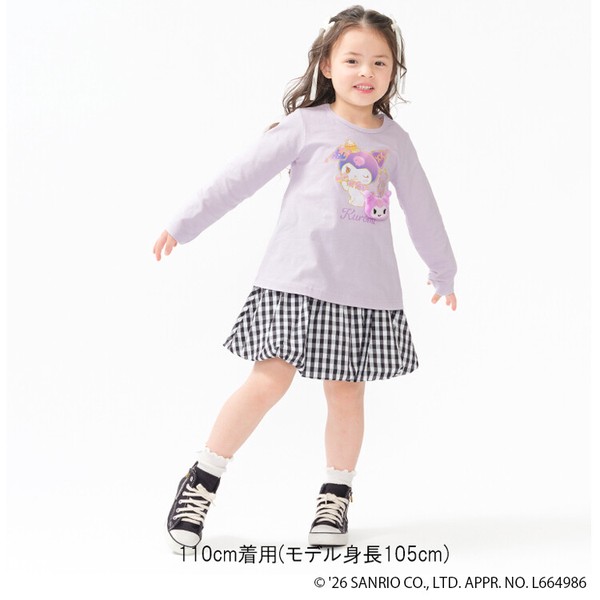 🆕【⭐訂購⭐】🇯🇵日本直送 #Sanrio 印花 A-Line 長袖Tee(附可拆式吉祥物)［2款選］🌀 [ELAA-0279][260216]