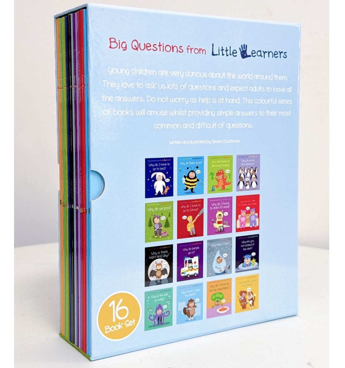 全新正版《Big Questions from Little Learners》16冊禮盒裝，專治3-8歲“十萬個為什麼”！ 
