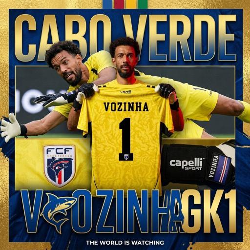 *限定預售【經典見證】Capelli Cabo Verde 佛得角黃色門將球衣連Vozinha 一號官方字 AGA-14279R