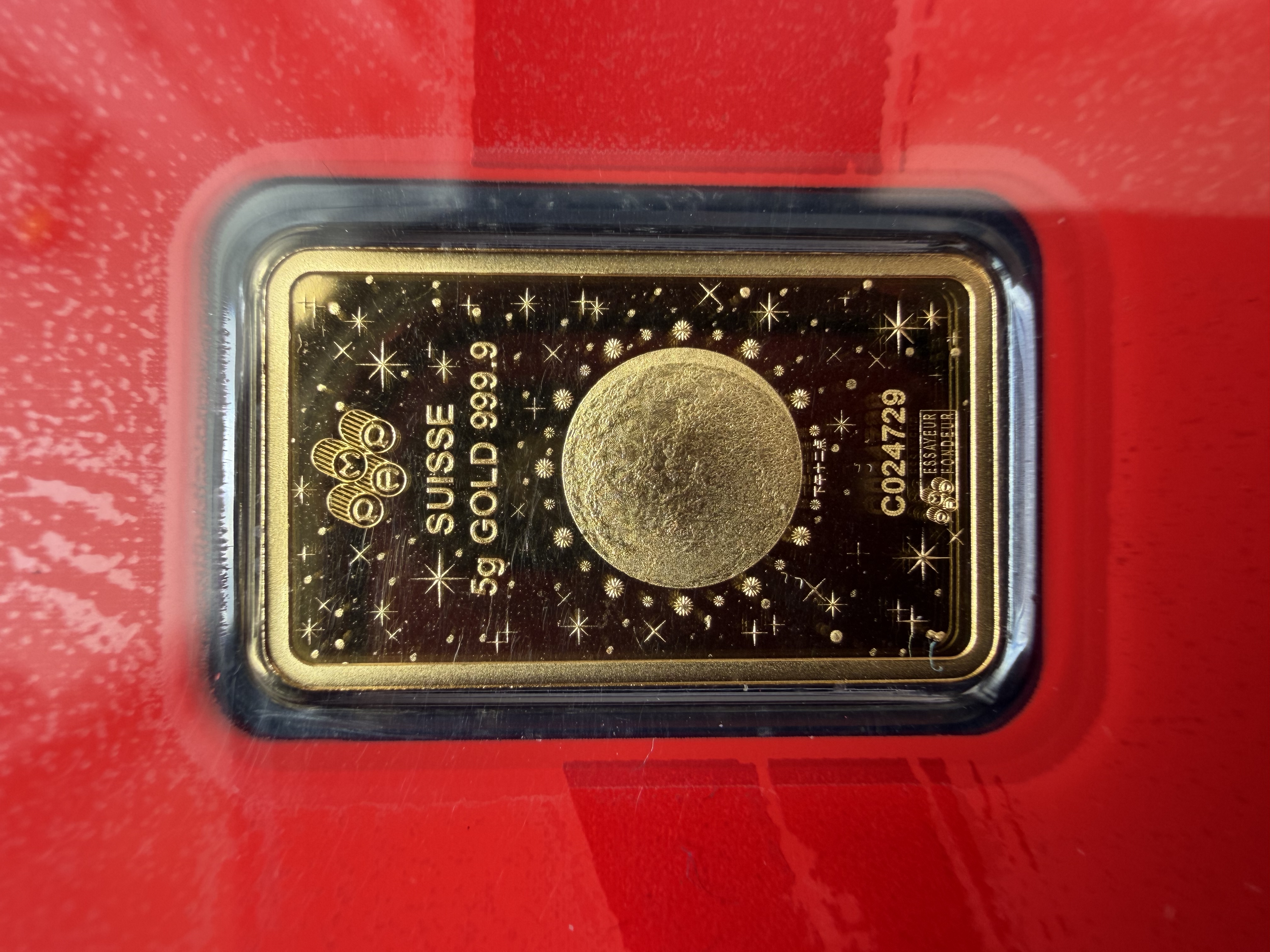 PAMP Lunar Dragon 5g + Horse 5g🇨🇭Swiss Fine Gold Bar Emas 999.9  龙马精神