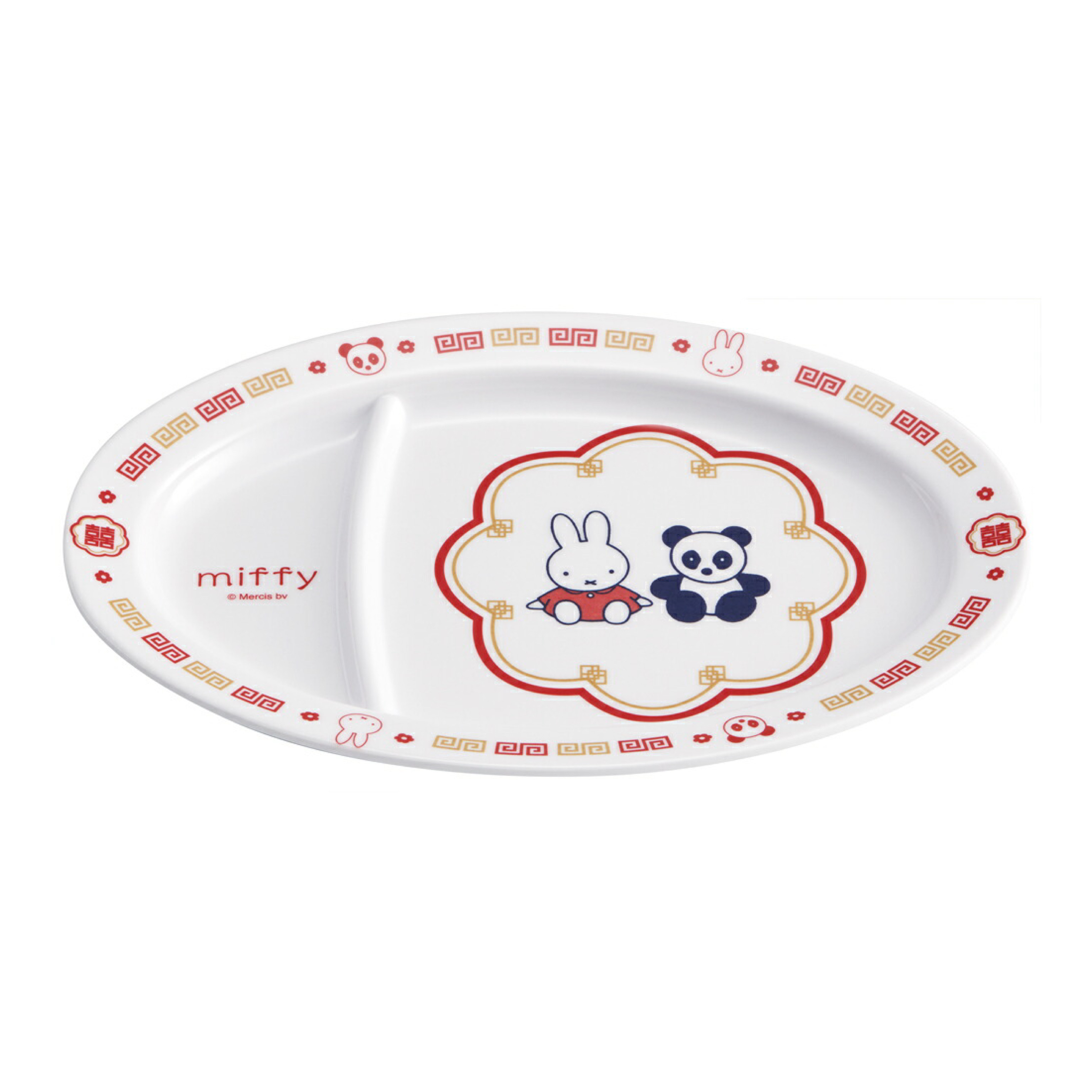 Miffy中華系列餃子碟 & 拉麵碗