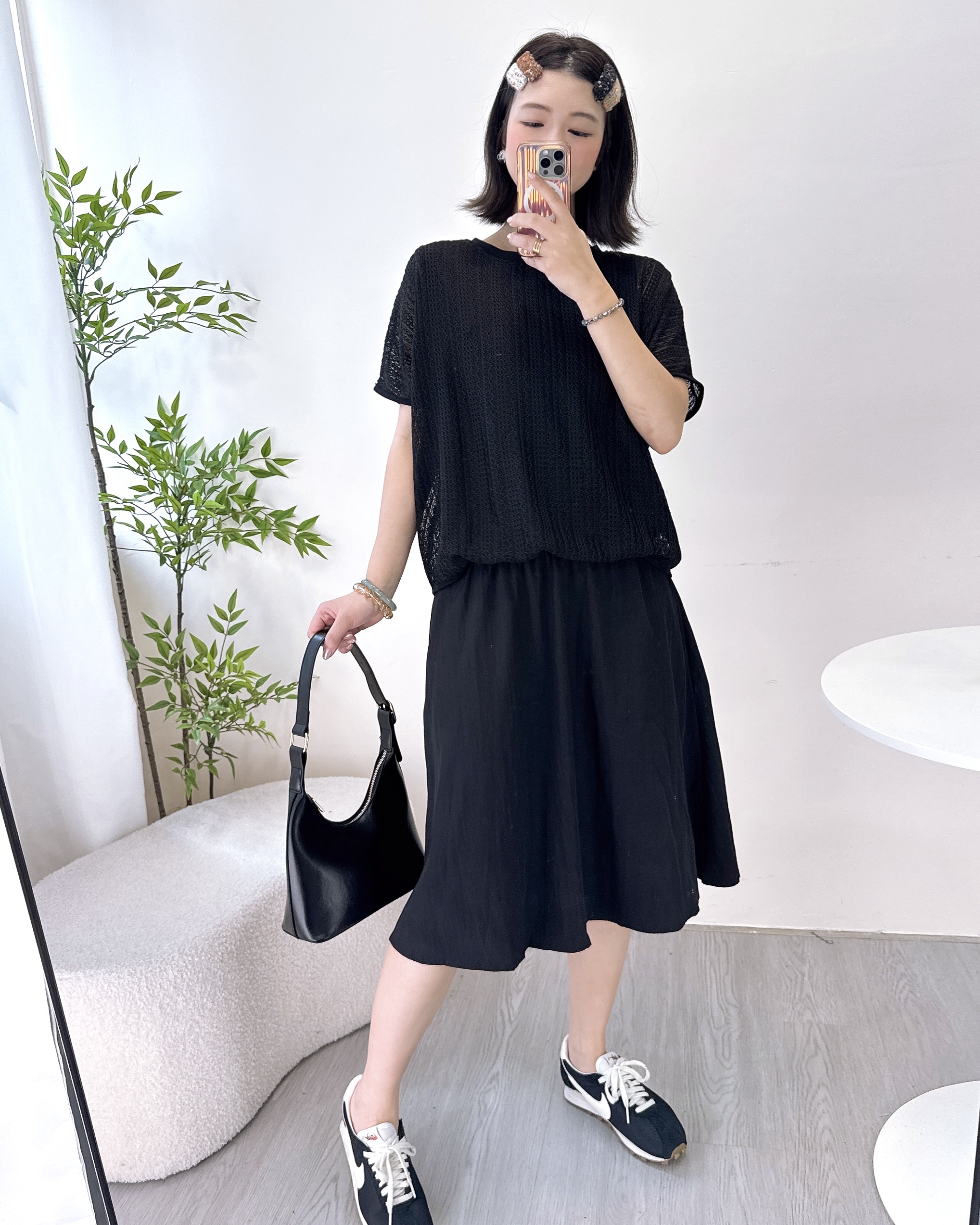 時尚休閒假兩件連身裙 2色