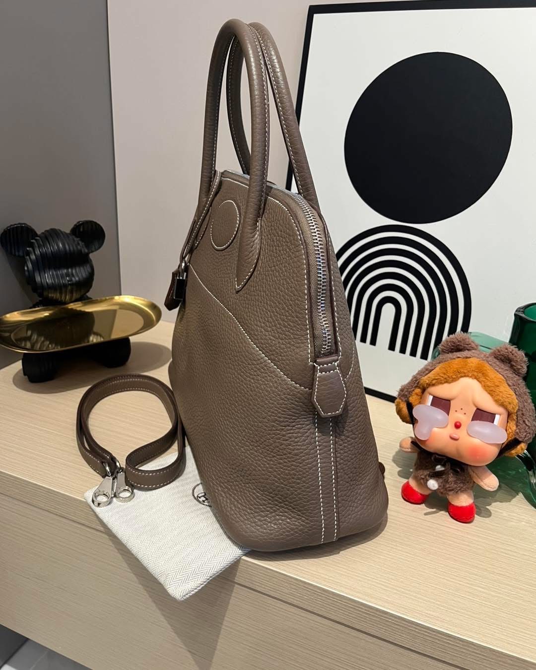 Hermes bolide 31,大象灰銀扣  100%Authentic, 95%new ✅收據✅key lock✅塵袋✅box