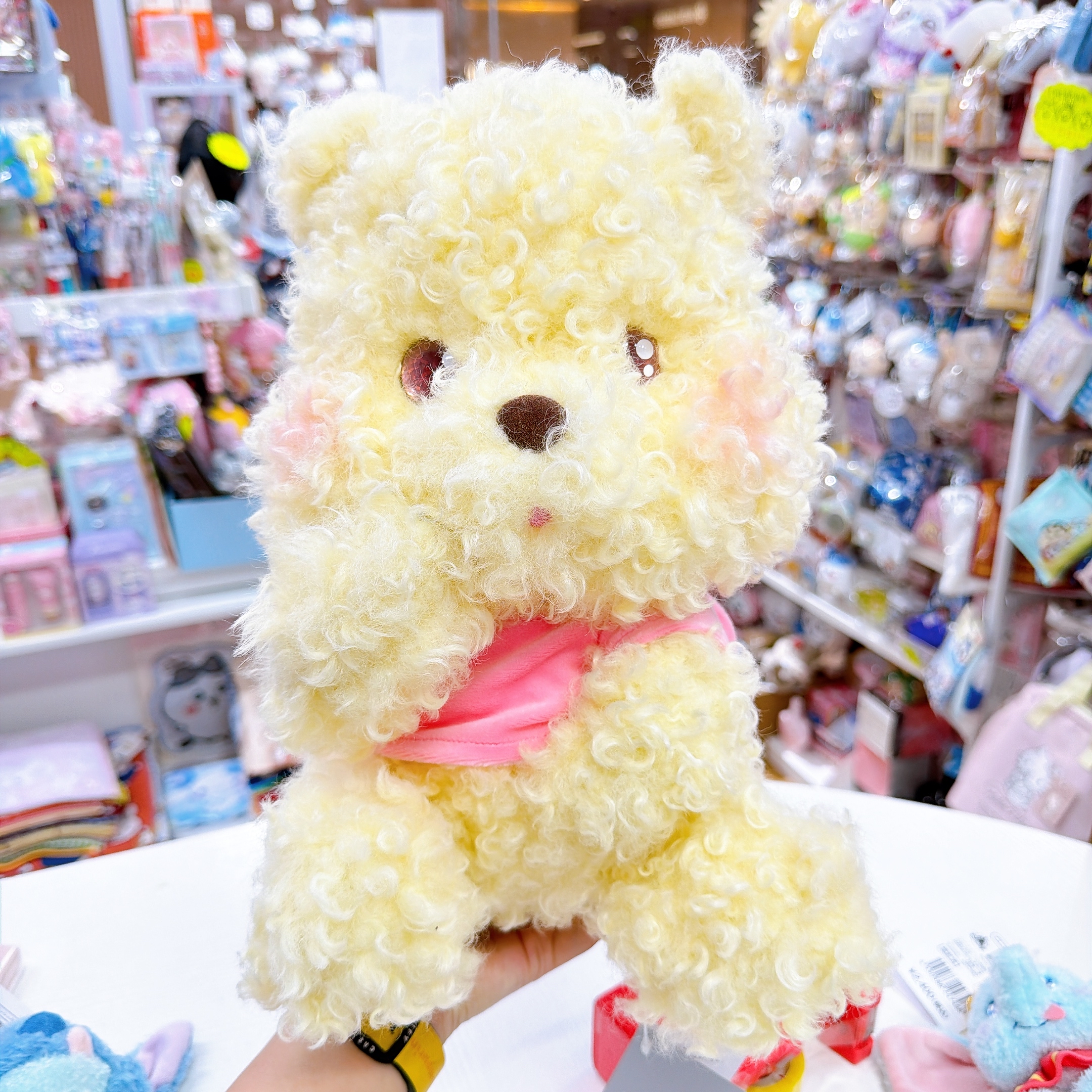 日本直送東京迪士尼限定新款小熊維尼bling bling 眼系列公仔