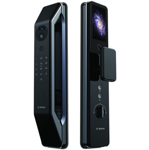 Bosch FU6 Plus Fortune Series 智能電子門鎖 三色 (納米黑 / 紅古銅 / 摩卡棕) (面容識別) (送原廠安裝）