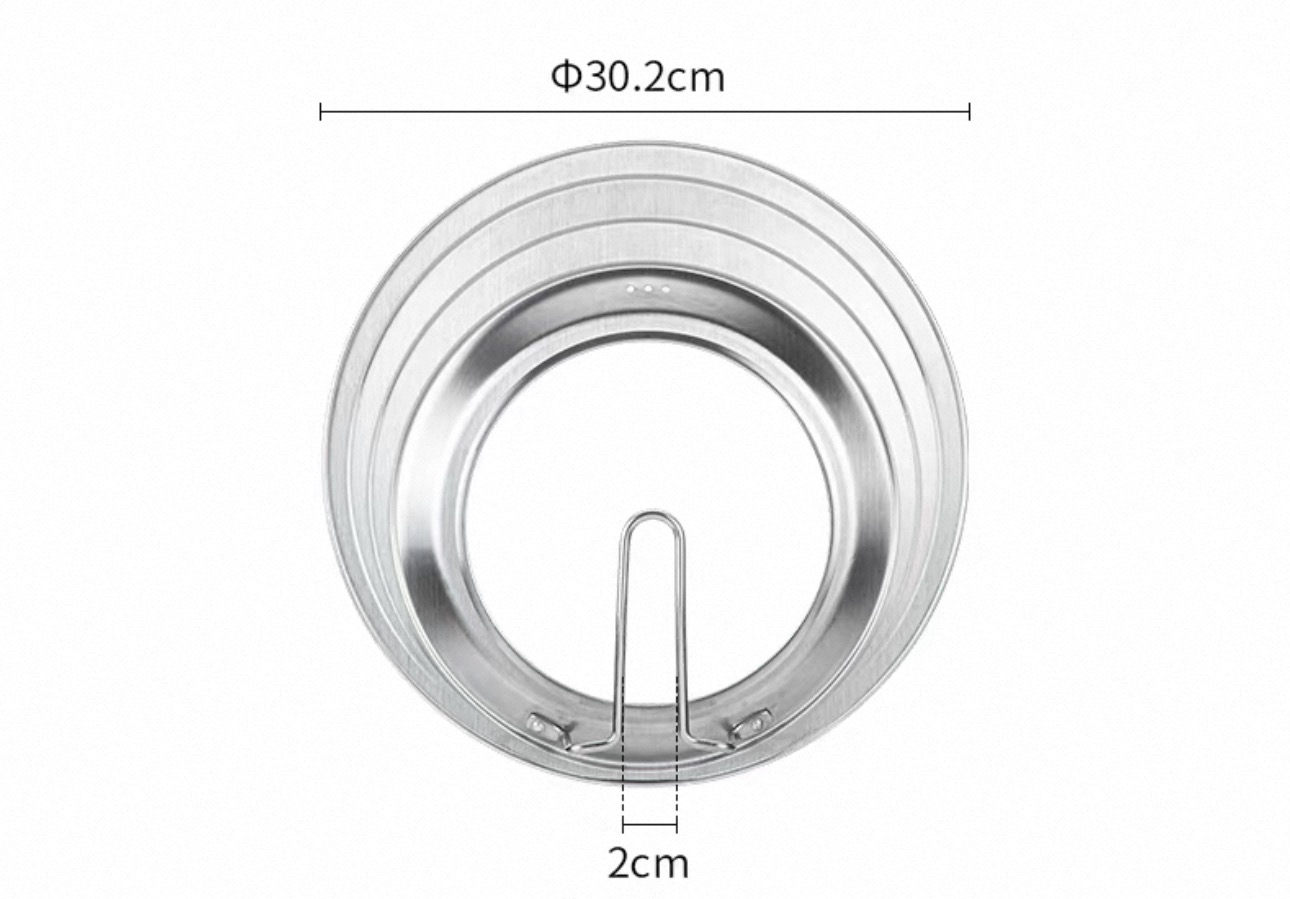 日本霜山不鏽鋼直立式兼用鍋蓋