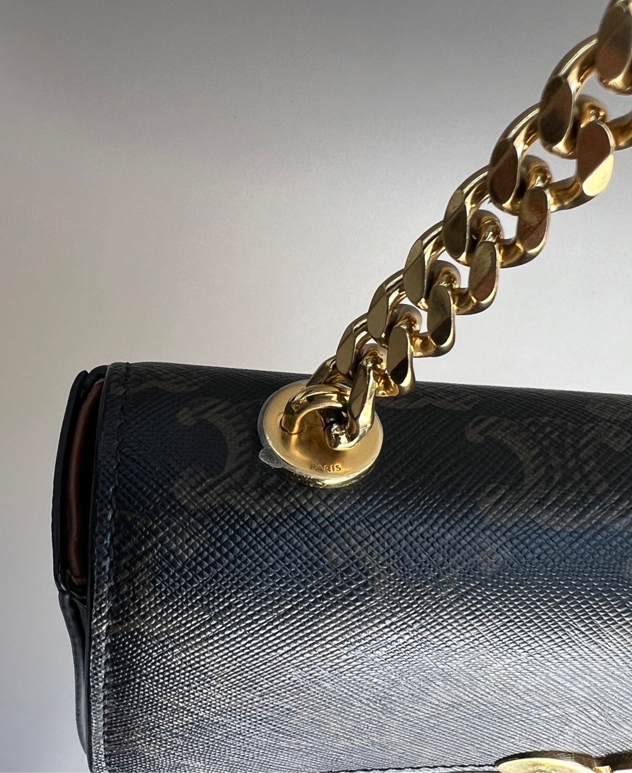 【預訂貨品】Celine凱旋門老花腋下包