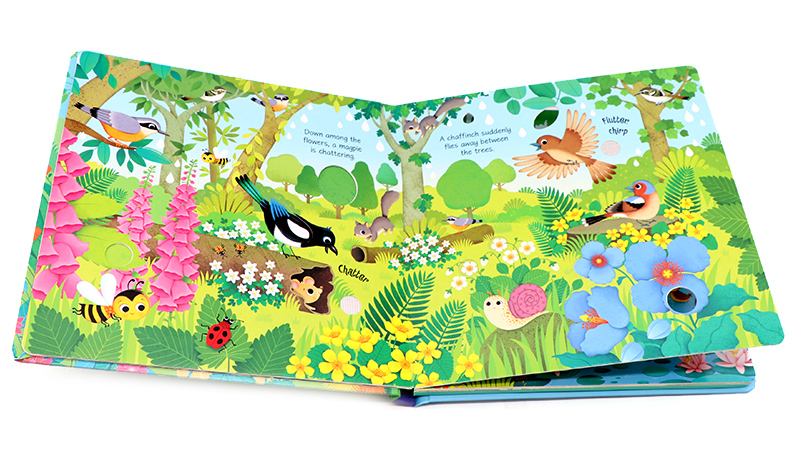 Usborne Bird Sounds book鳥類奇妙觸摸發聲書 