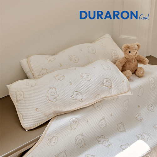 26S/S🌙Duraron超冷感睡夢星月系列-抑汗枕頭套(三個尺寸)