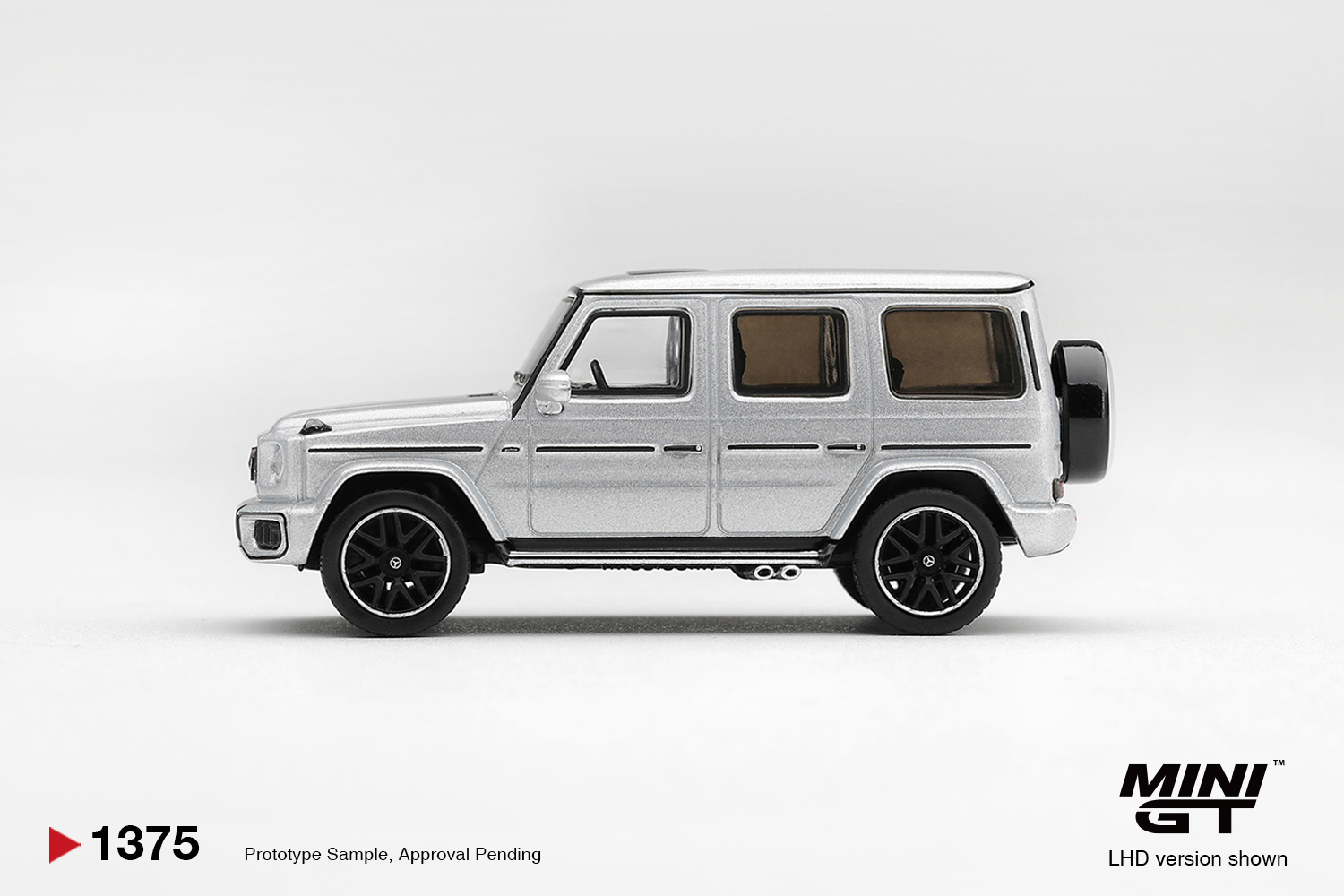 Pre Order - MINI GT ( MGT01375-R ) Mercedes-AMG G 63 Silver Metallic / MINIGT 預訂優惠價 Pre-Order Price: HK$89