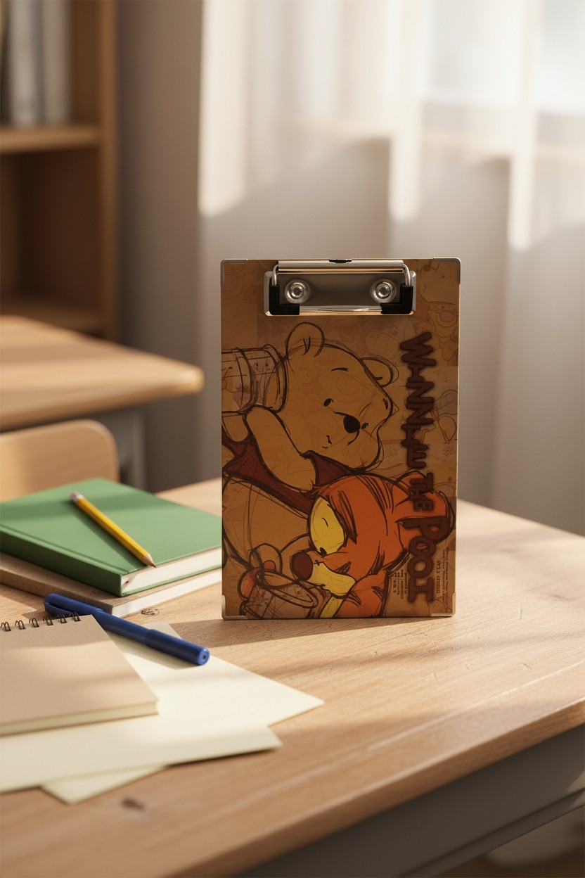 環保板夾 Winnie the Pooh 維尼熊   (DPAJ-40003B)