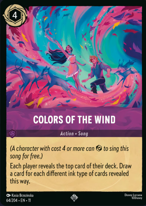 64/204 Colors of the Wind SR