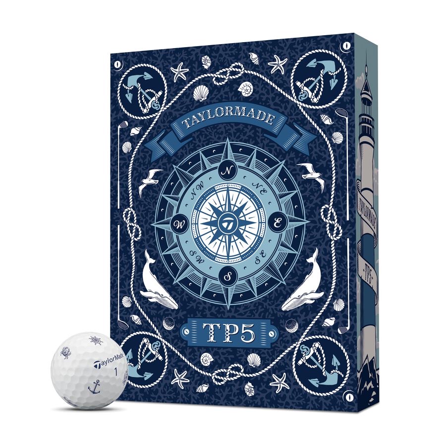 限量版 TAYLORMADE TP5 Sailor's Point pix 5層球