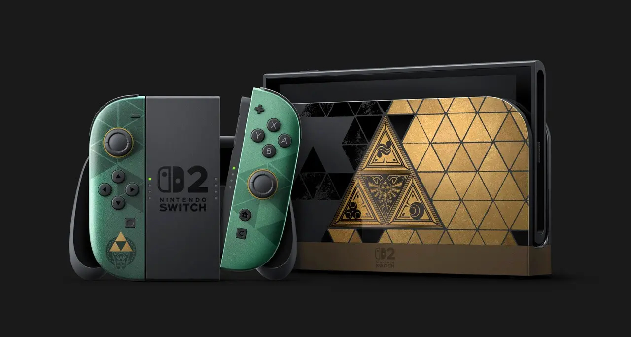 香港行貨 Nintendo Switch 2 薩爾達傳說 40週年紀念版 主機