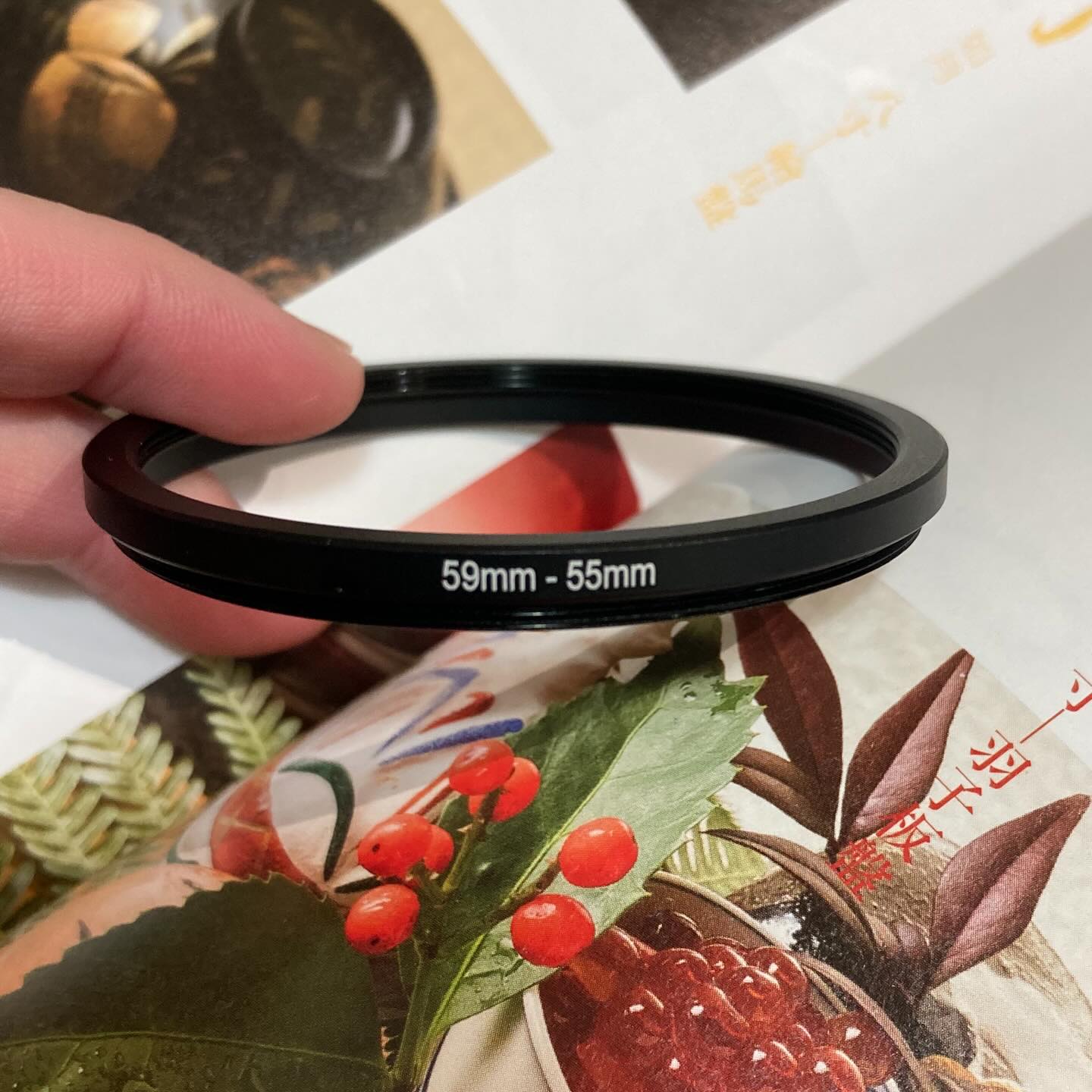 59mm - 55mm Aluminum Step Down Ring (濾鏡接環)