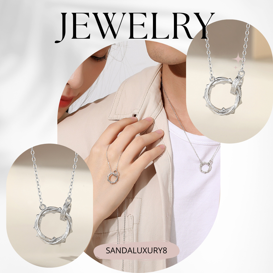 Couple Jewellery Collection Silver Necklace