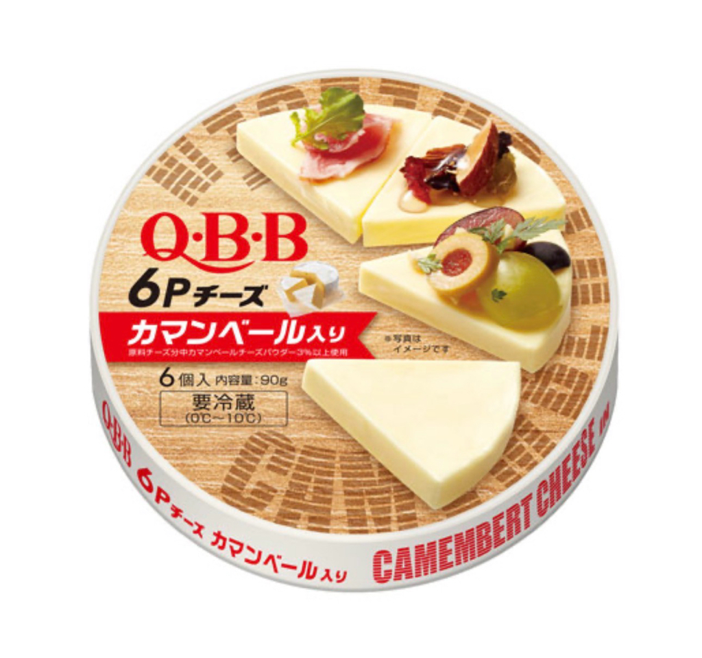 日本QBB芝士小食（6粒）