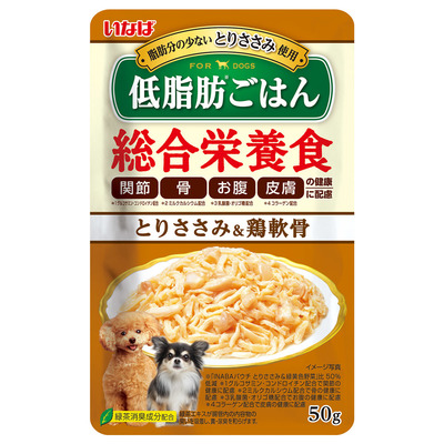 Inaba Ciao 低脂肪综合营養食 [雞柳加雞软骨]     50g 