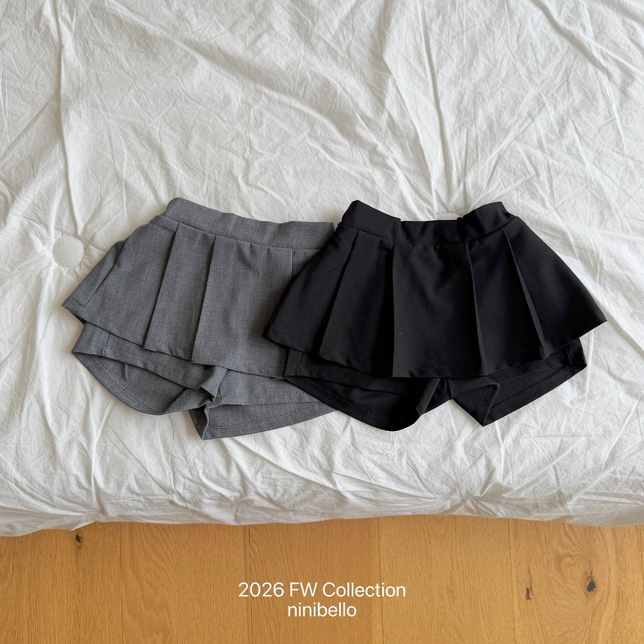 Ninibello | Rosé Pleated Skirt 
