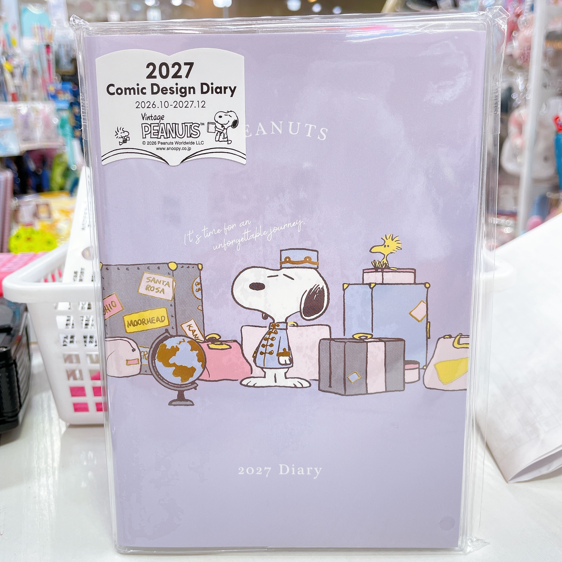 日本直送日本製造  snoopy 2027年schedule book 