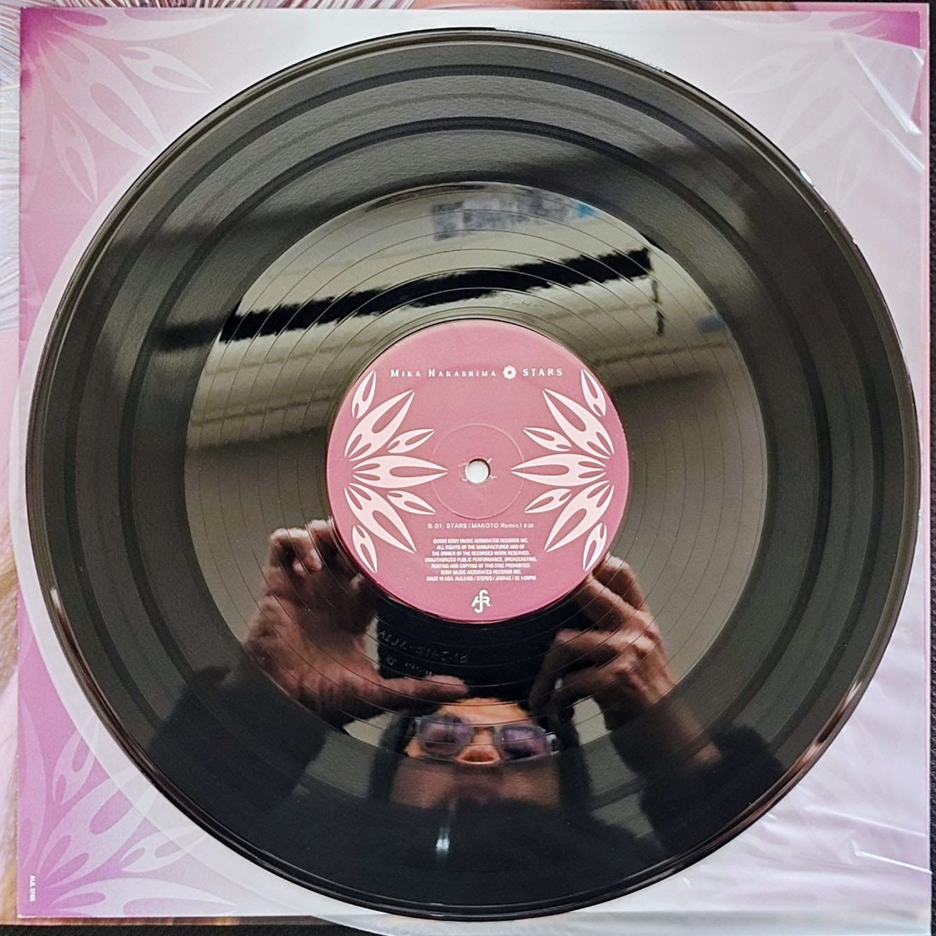 (極貴重) 中島美嘉 < Stars > 2002 33RPM 12"黑膠唱片