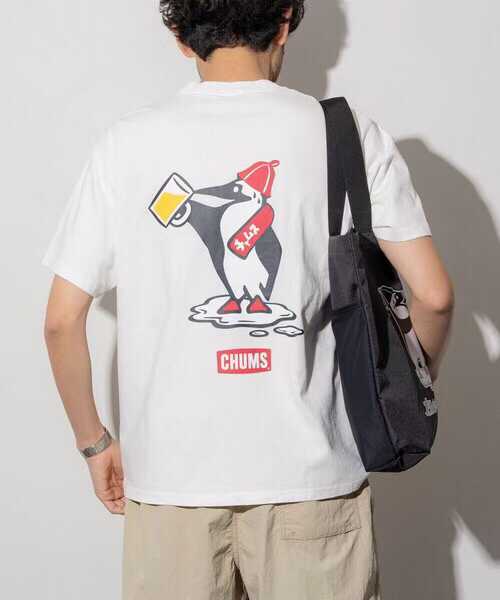 預訂 Chums堅鳥啤酒圖案短袖Tee [貨號26A4488] 