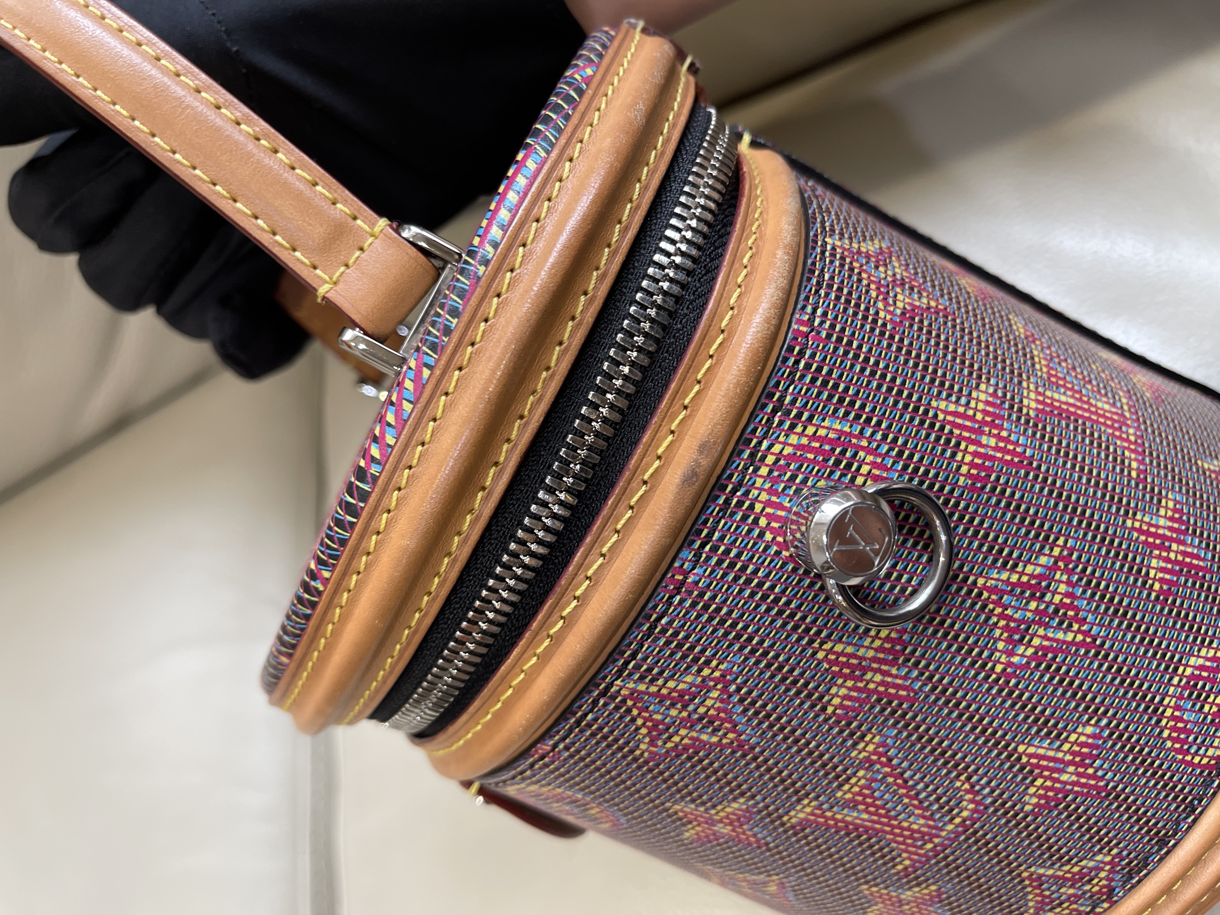 Pre-owned Louis Vuitton Pop Cannes Monogram canvas vanity bag