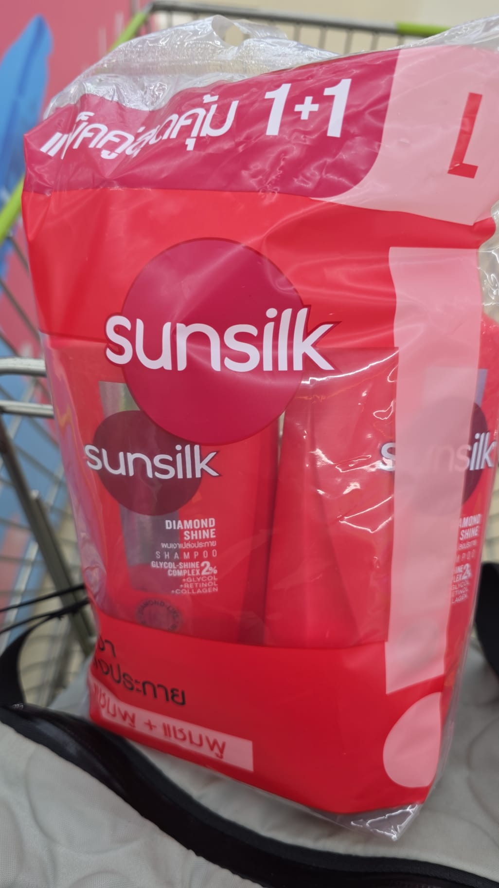 Sunsilk 的Diamond Shine 系列洗髮乳與潤髮乳